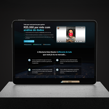 Banner hero principal site landing page página de vendas para escritório de advocacia advogado